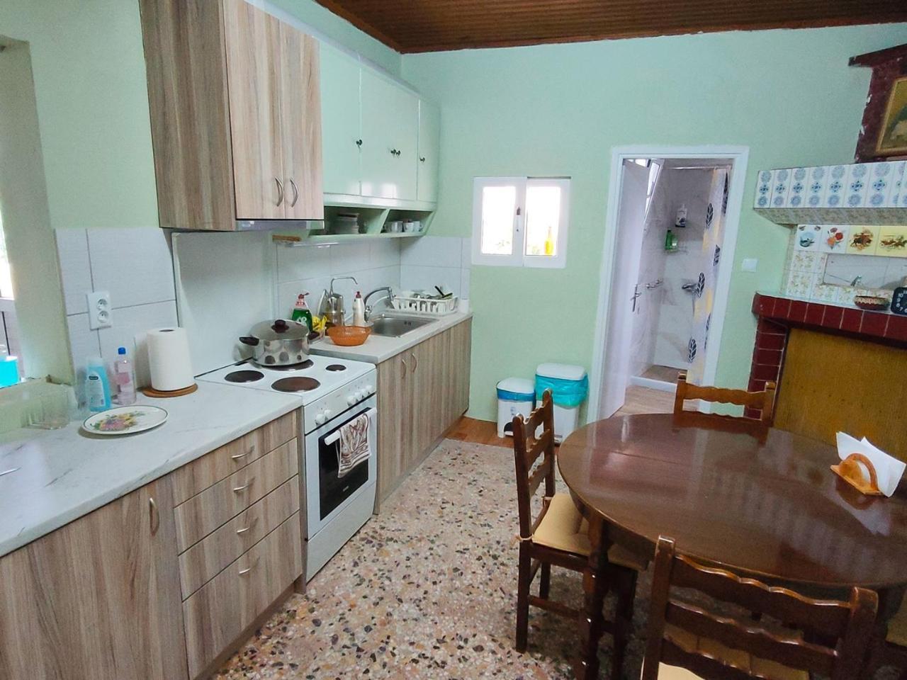 MavrommátionVintage House With A Fantastic View公寓 外观 照片